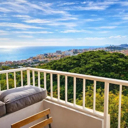 Daire Vistas Al Mar Al Atardecer X Terraza Privada Con Parking X Playa Cerca Benalmádena